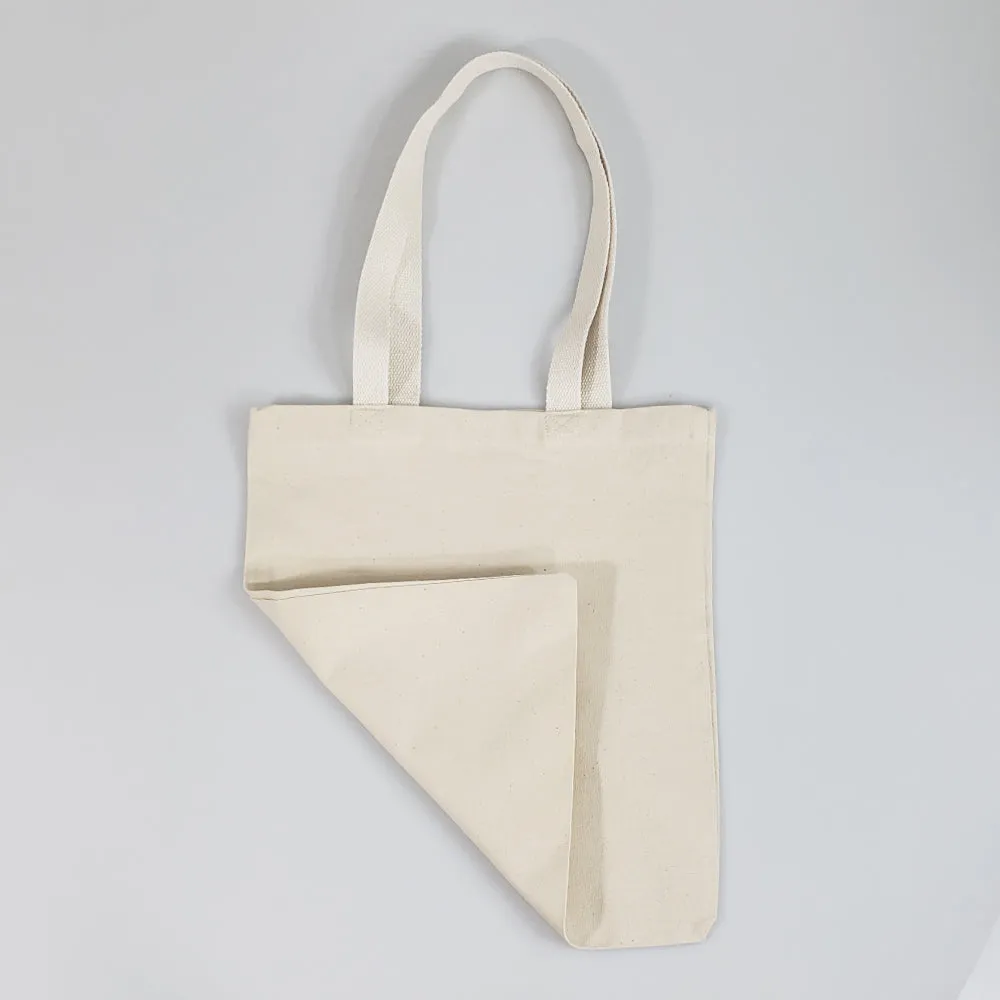 12 ct Economical Canvas Convention Tote Bag with Web Handles - TB204T - By Dozen