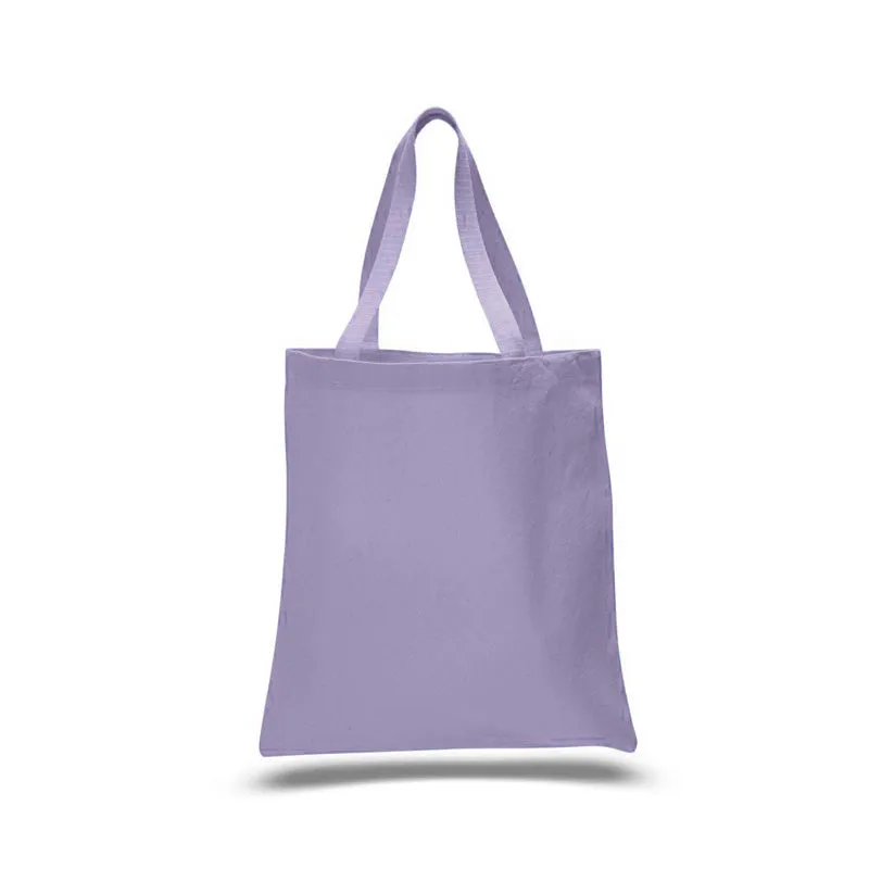 12 ct High Quality Promotional 100% Canvas Tote Bags - By Dozen