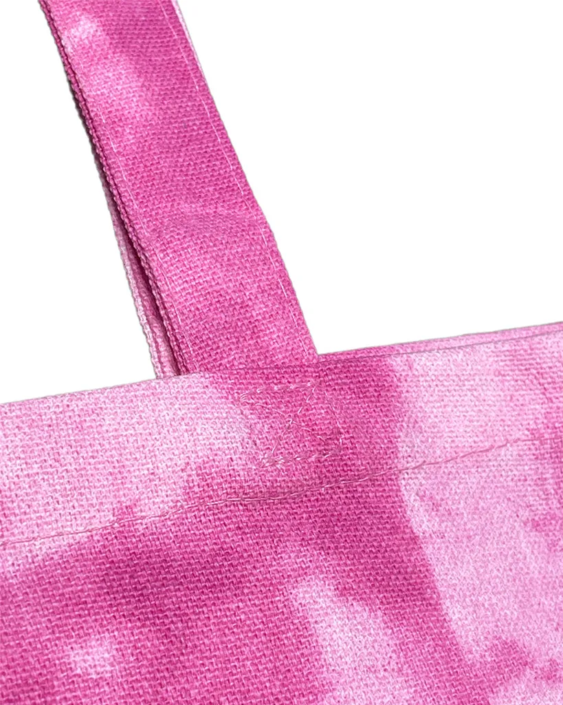 12 ct High Quality Tie-Dye Canvas Tote Bag - By Dozen