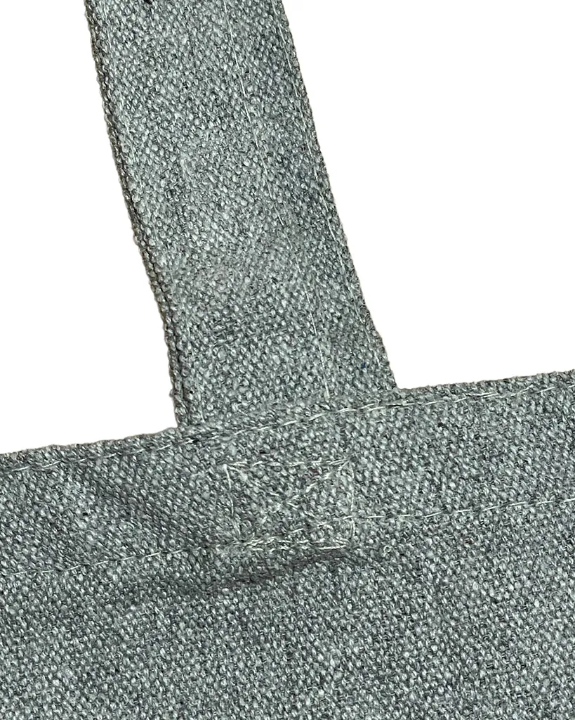 12 ct Recycled Sustainable Canvas Tote Bag - By Pack