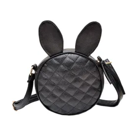 2016 Fashion Women Bags Rabbit Ear Round Leather Gril'S Handbag Women'S Shoulder Messenger Large