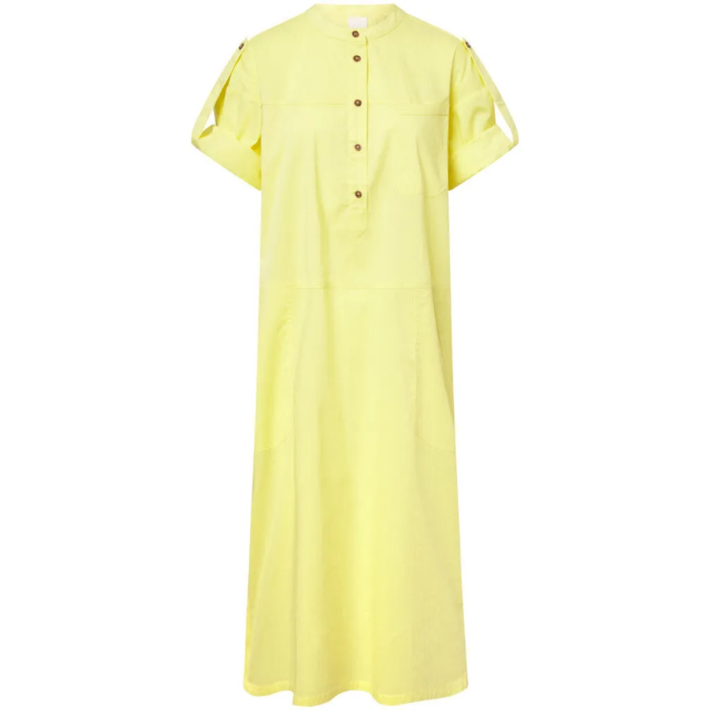 Abi dress with cool details / 100004 - Yellow