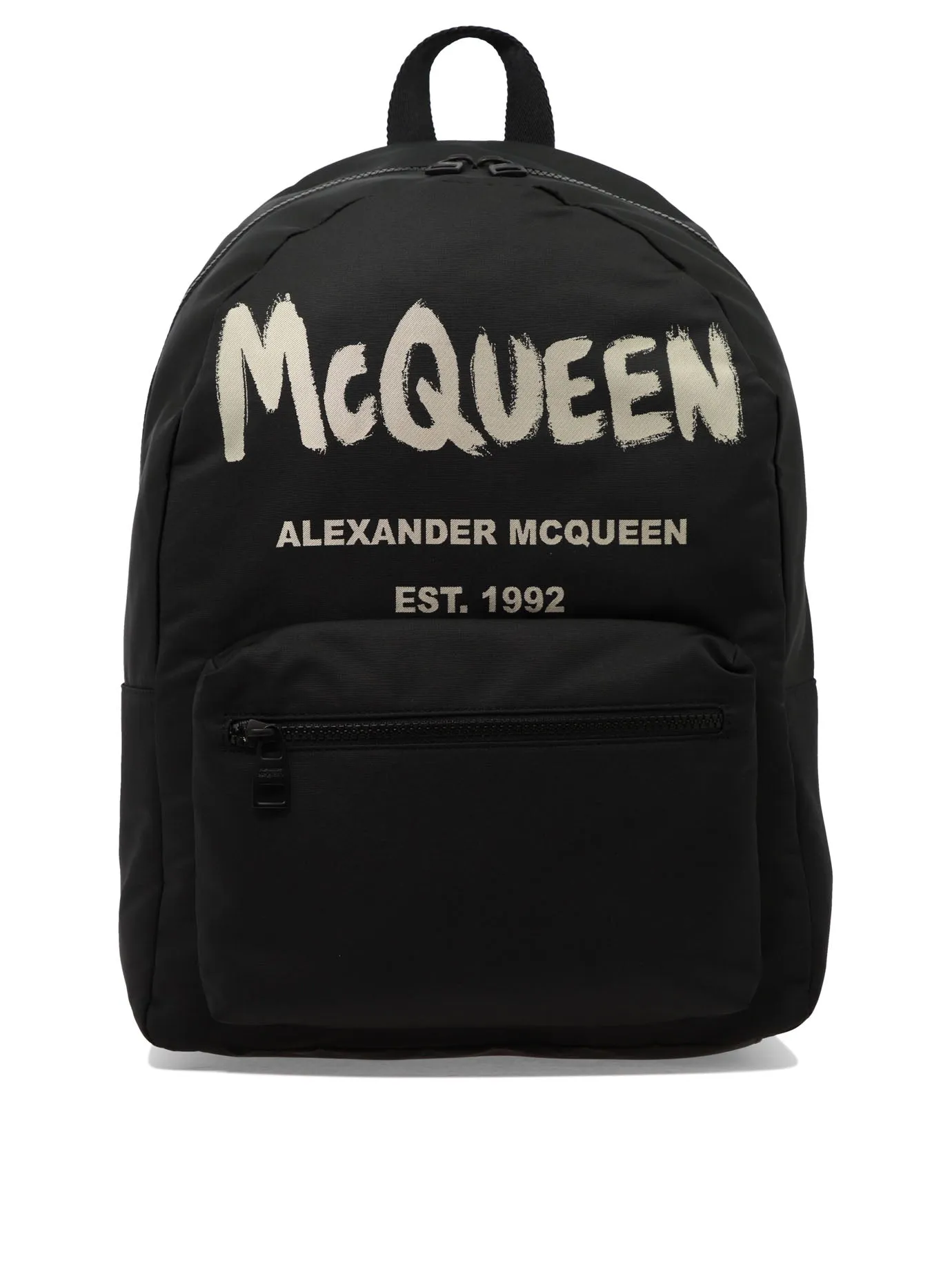 ALEXANDER MCQUEEN Black Men's Shoulder Bag for 2024 Season