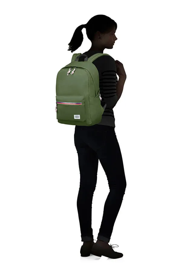 American Tourister UpBeat Backpack Zip | Olive Green