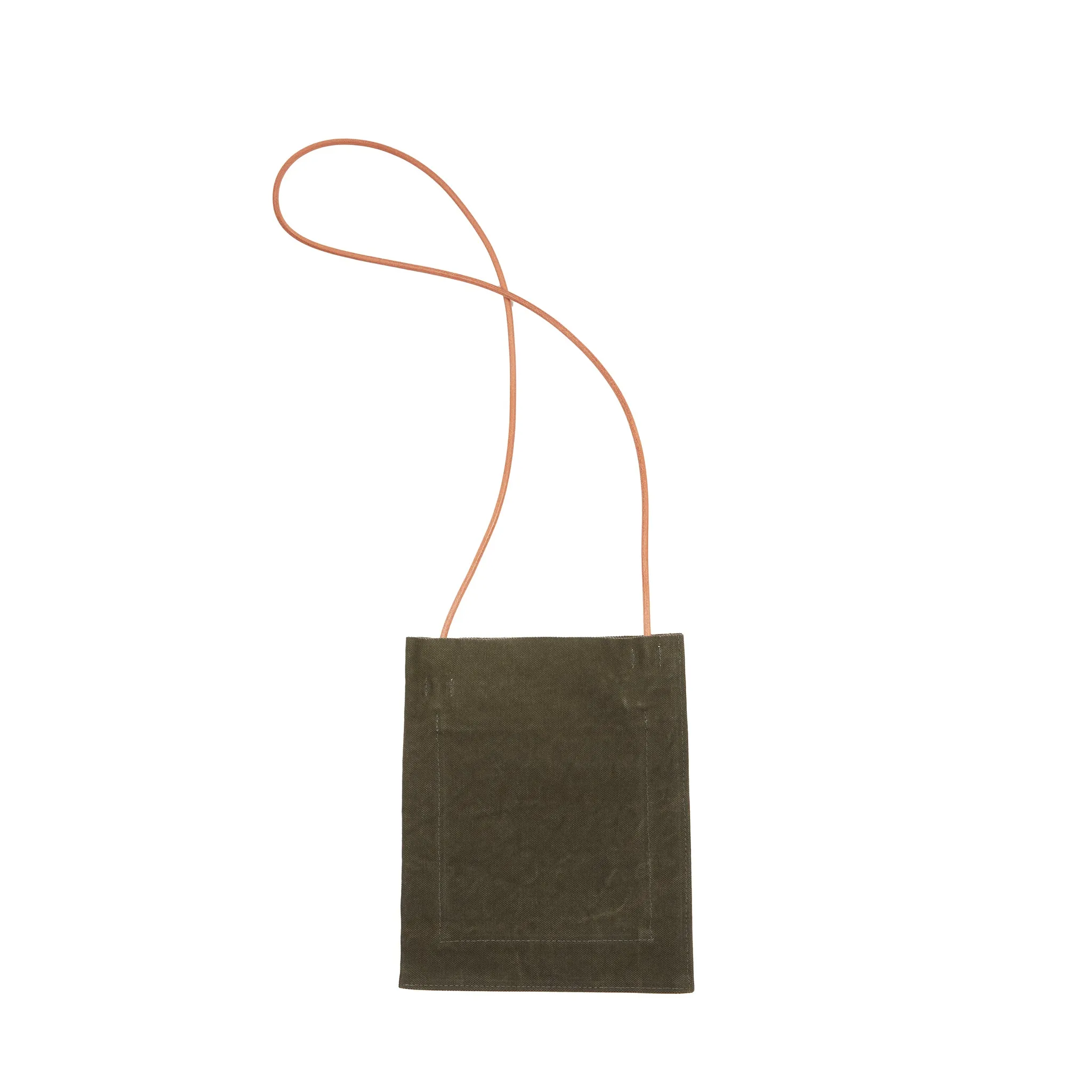 Amiacalva Canvas Pochette in Olive