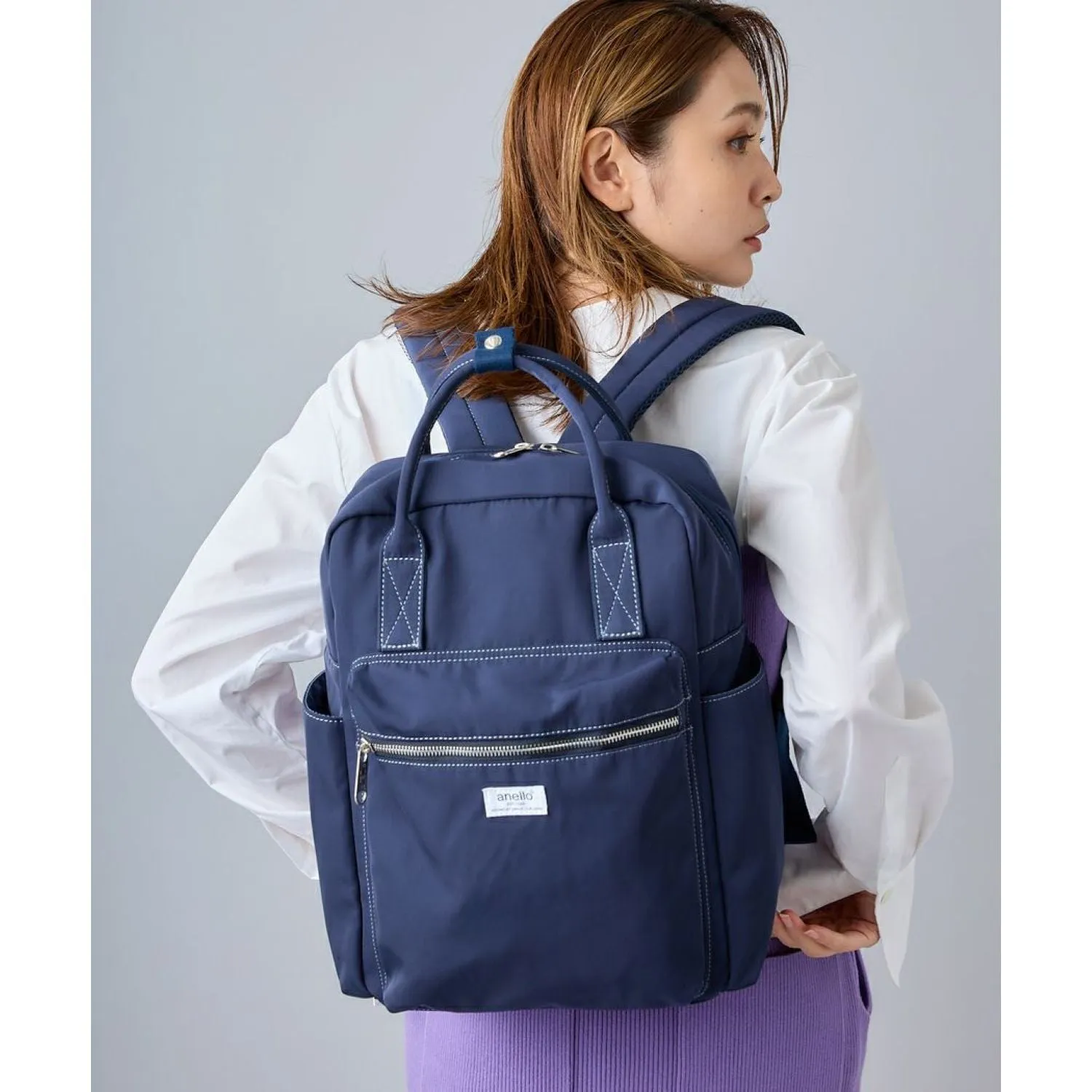 Anello Town Squared Backpack