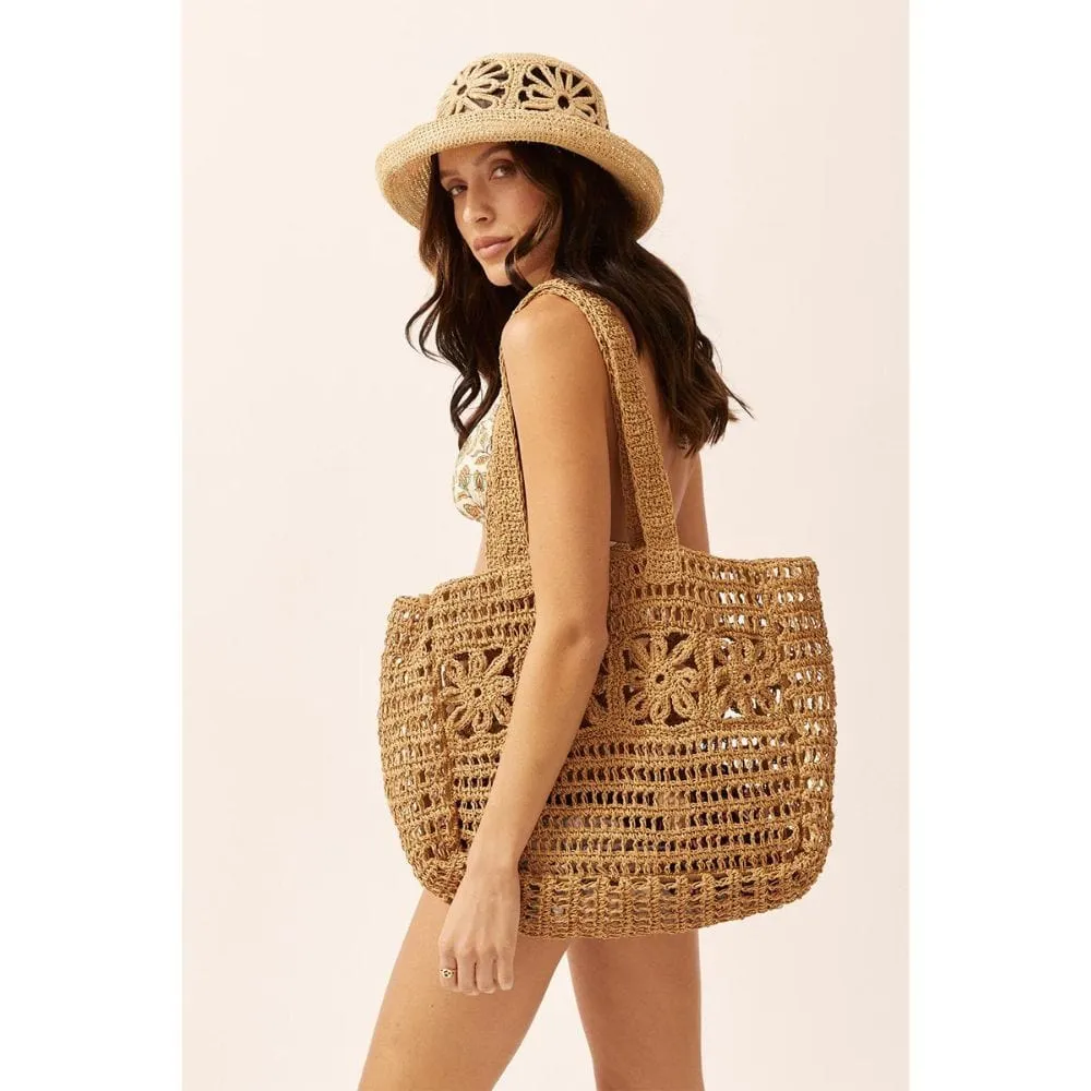 Stylish Arnhem Salome Hand-Woven Tote Bag