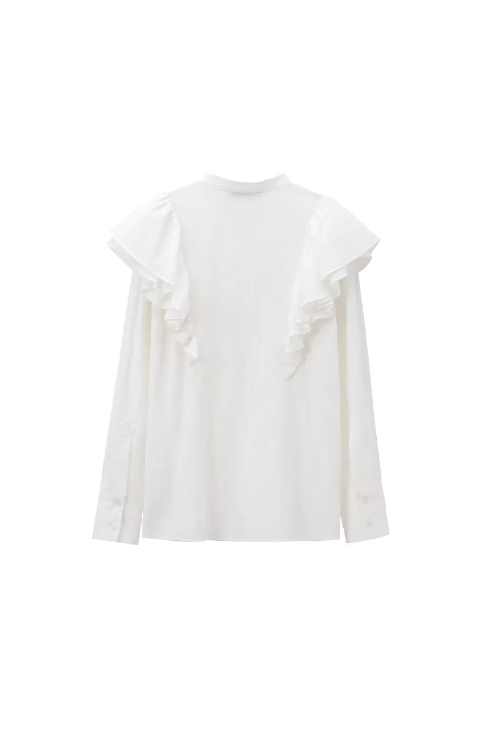 'Avery' Stylish Layered Ruffle Shirt for All Occasions