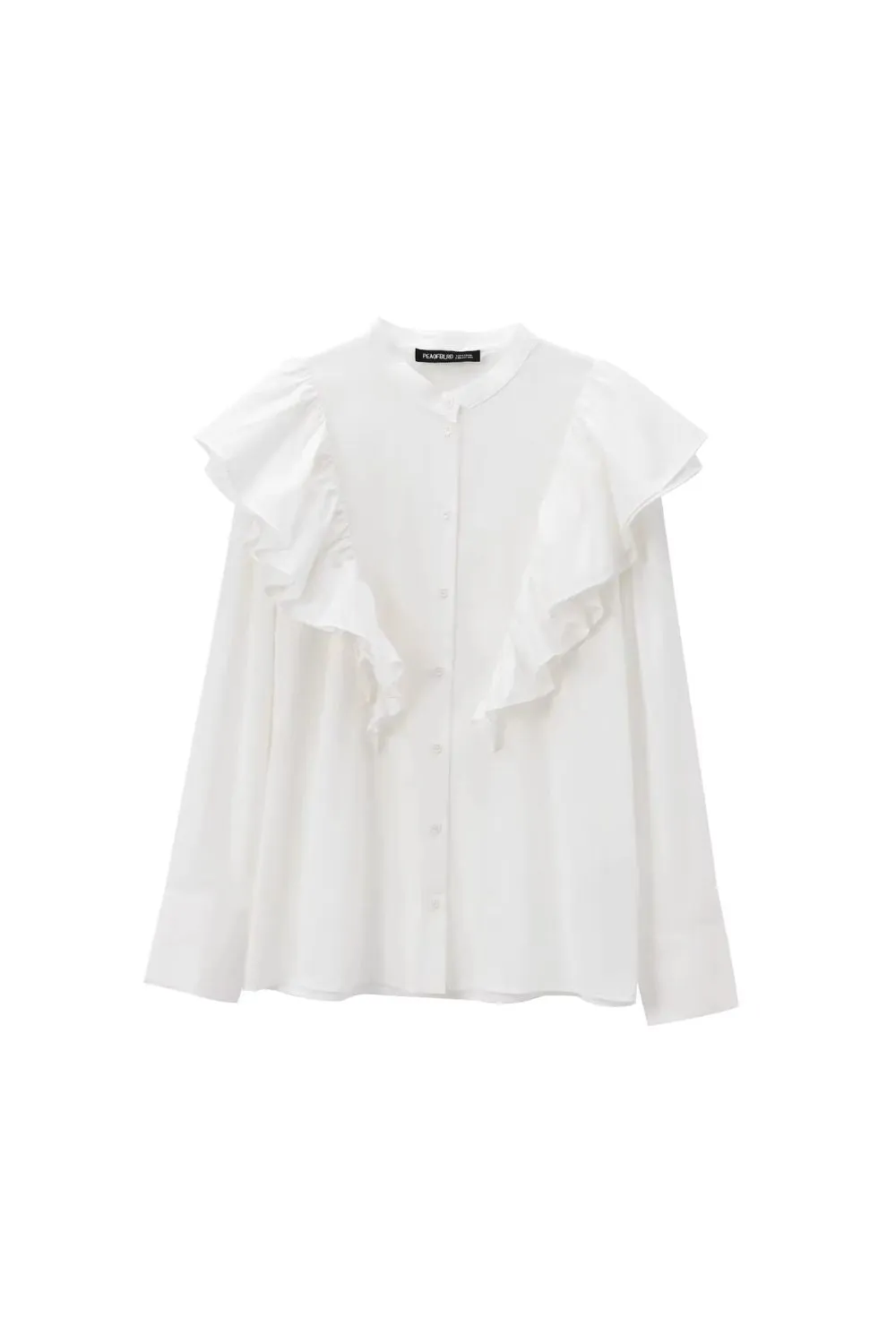 'Avery' Stylish Layered Ruffle Shirt for All Occasions