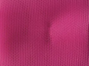 Barbie Pink Plain Net Fabric (Wholesale)