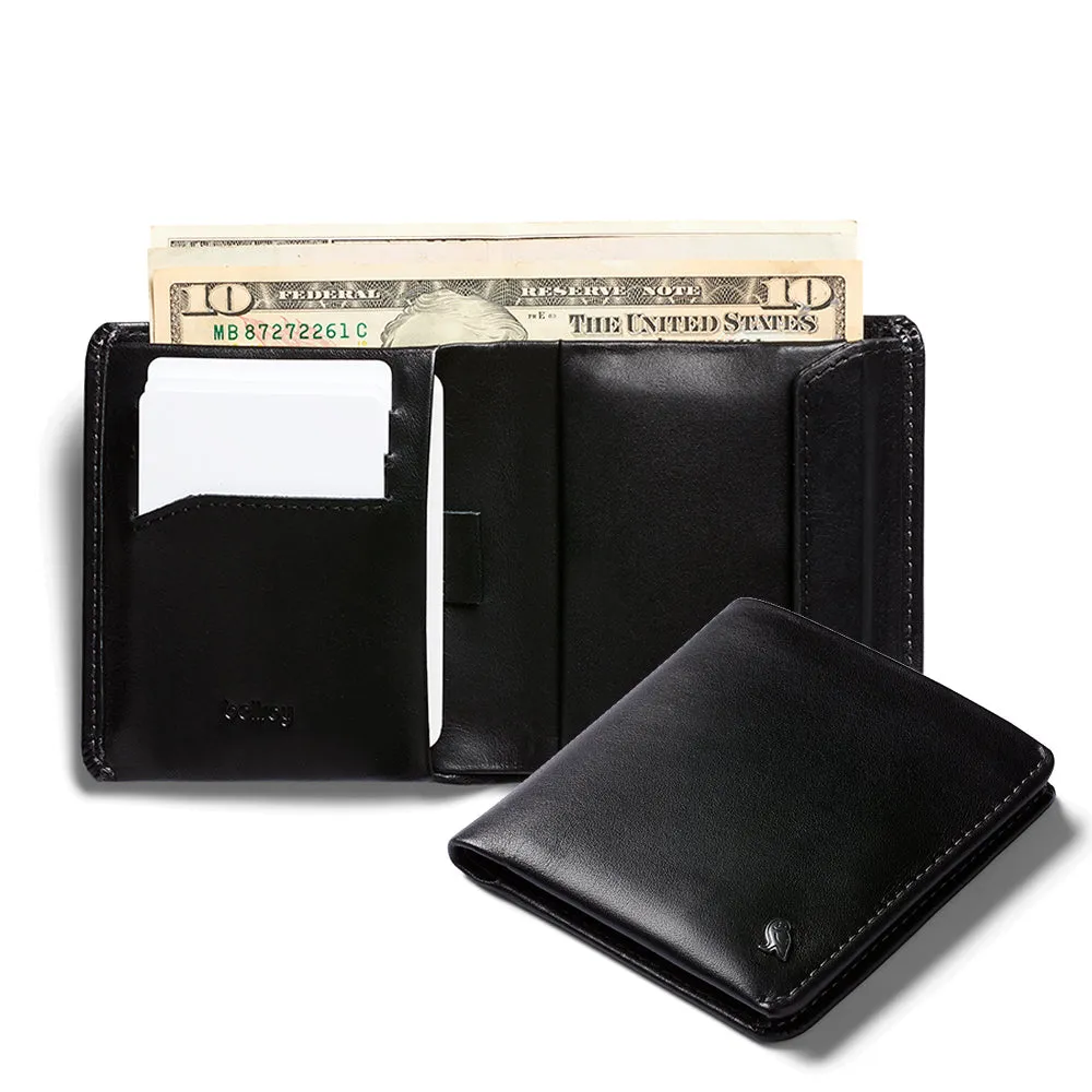 Bellroy Coin Wallet - Leather Bi-fold wallet with coin pouch