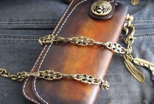 Best Wallet With Chain Handmade Biker Wallet Leather Biker Chain Wallets Cool Wallet On A Chain