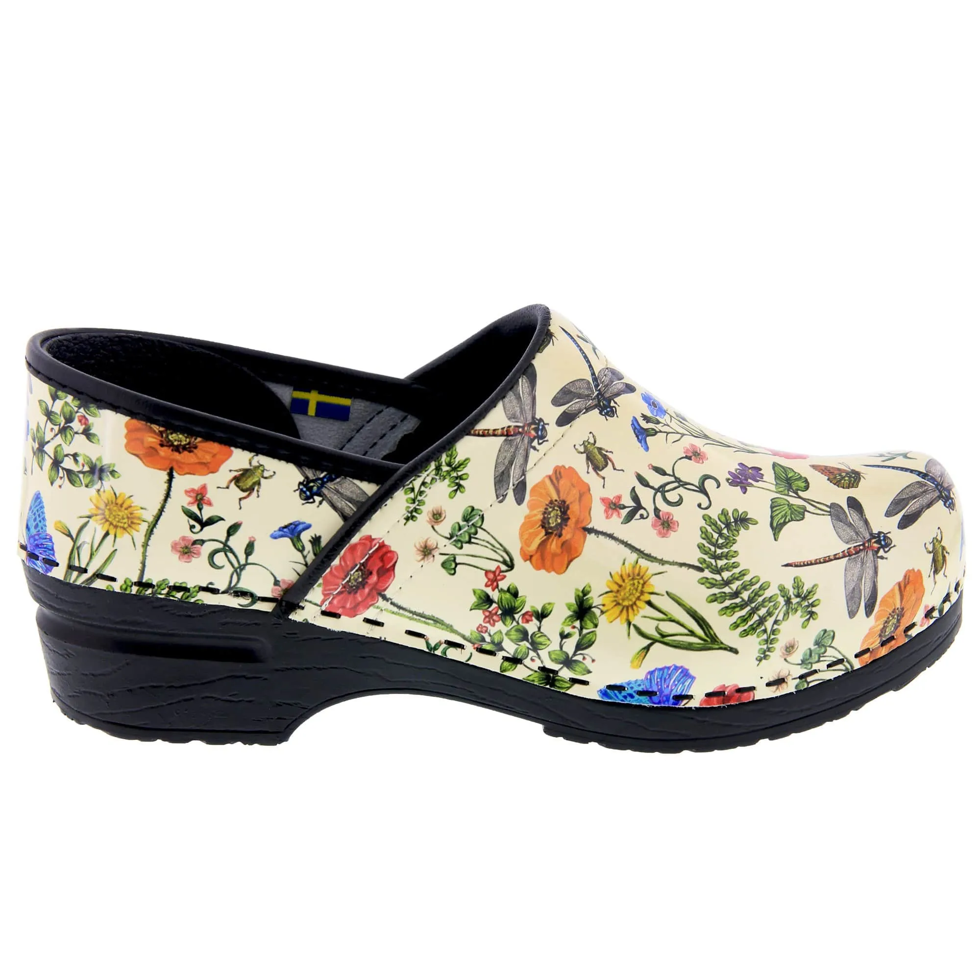 BJORK PROFESSIONAL Dahlia Leather Clogs