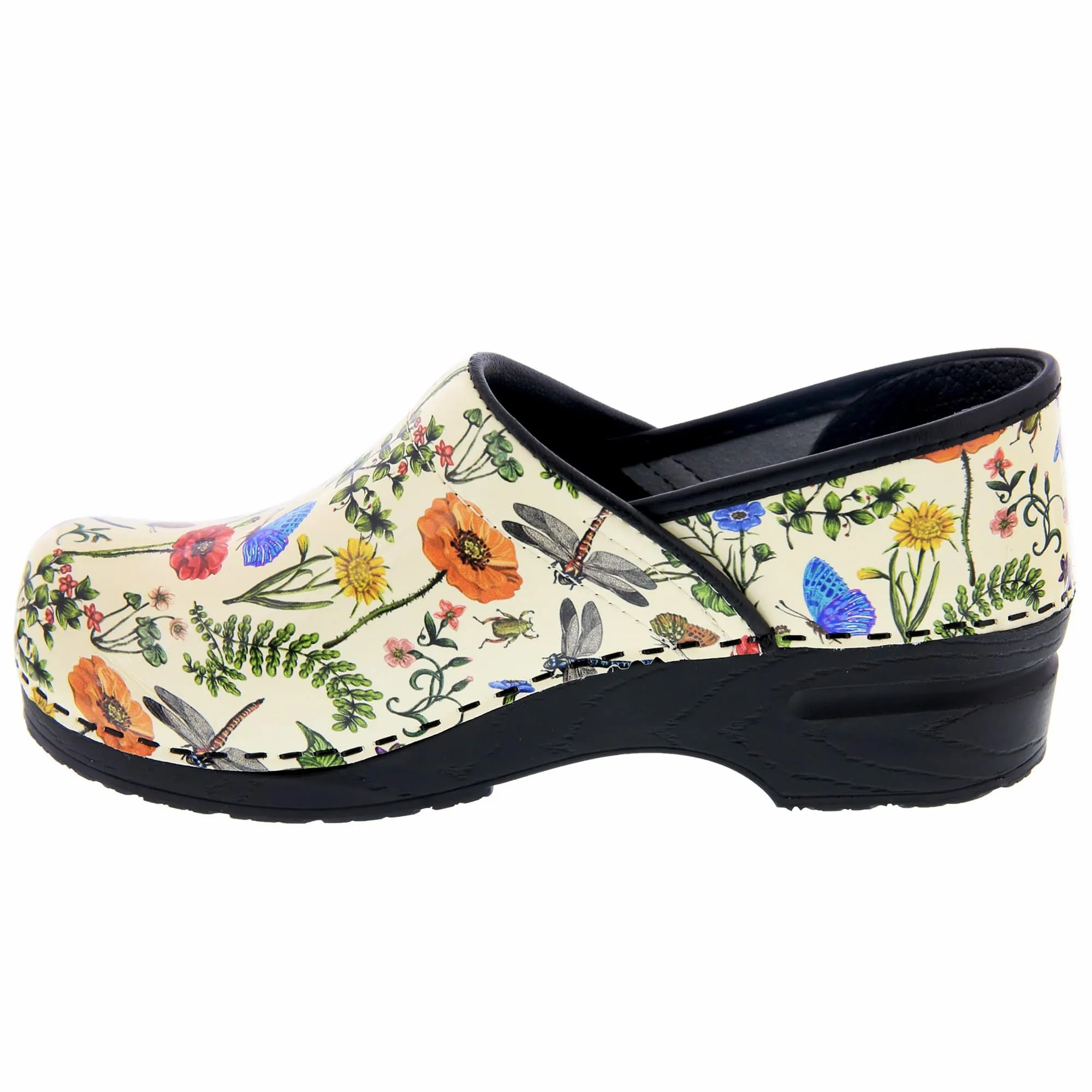 BJORK PROFESSIONAL Dahlia Leather Clogs