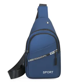 Blue Messenger Bags Sports Bag Gym Bag  4172