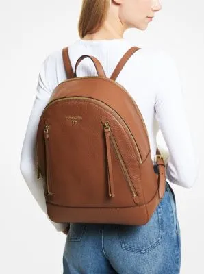 Brooklyn Large Pebbled Leather Backpack