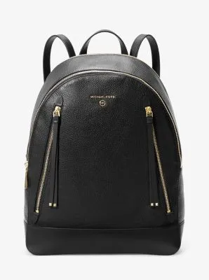 Brooklyn Large Pebbled Leather Backpack