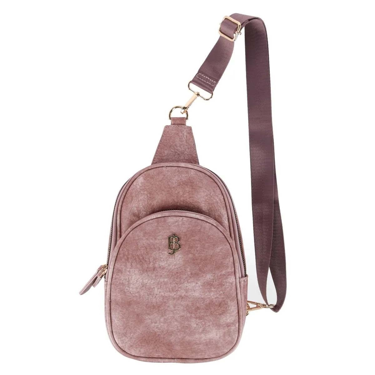 Buxton Women's Vegan Leather Sling Bag