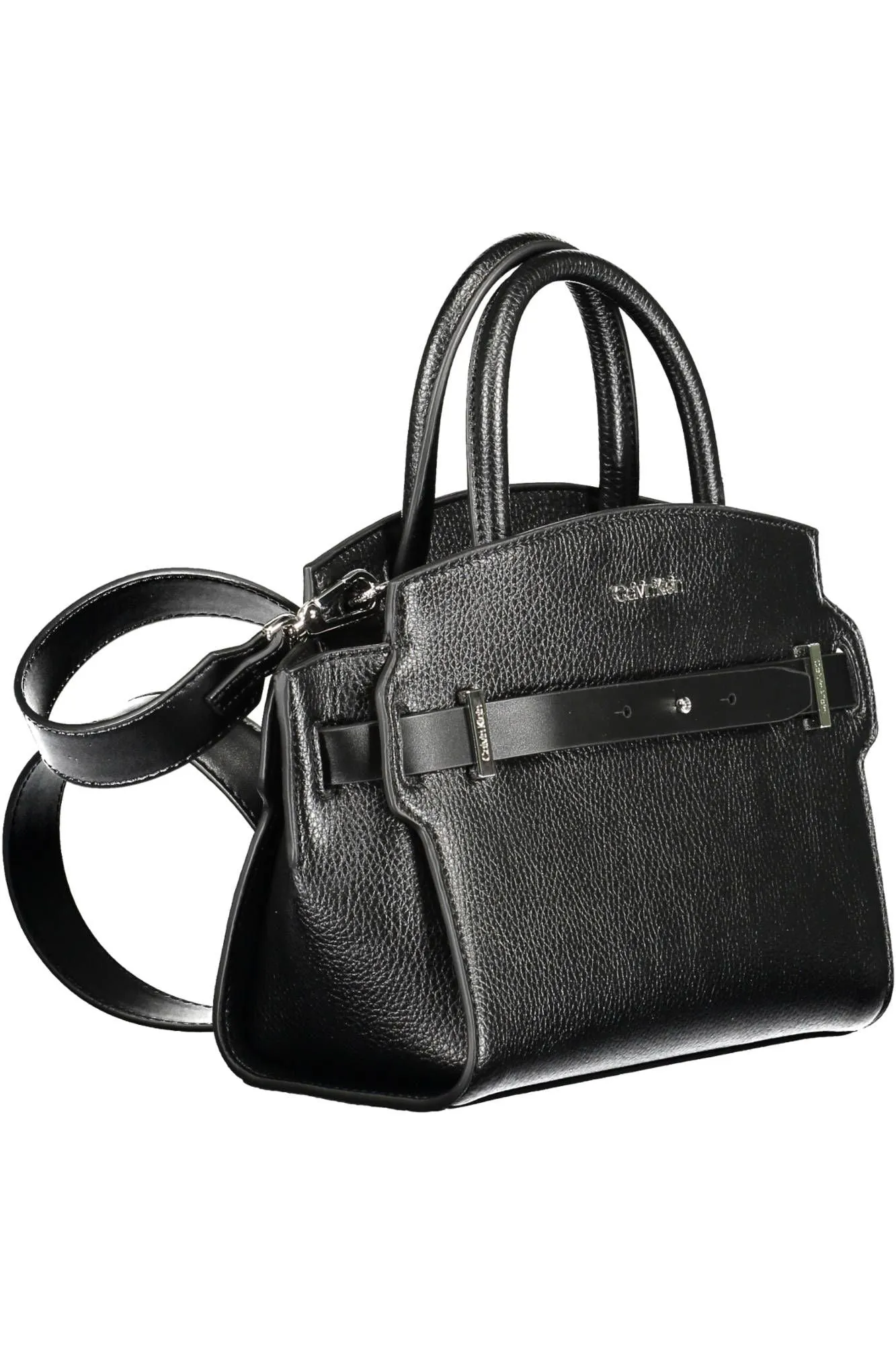 Calvin Klein Elegant Black Contrasting Detail Shoulder Bag