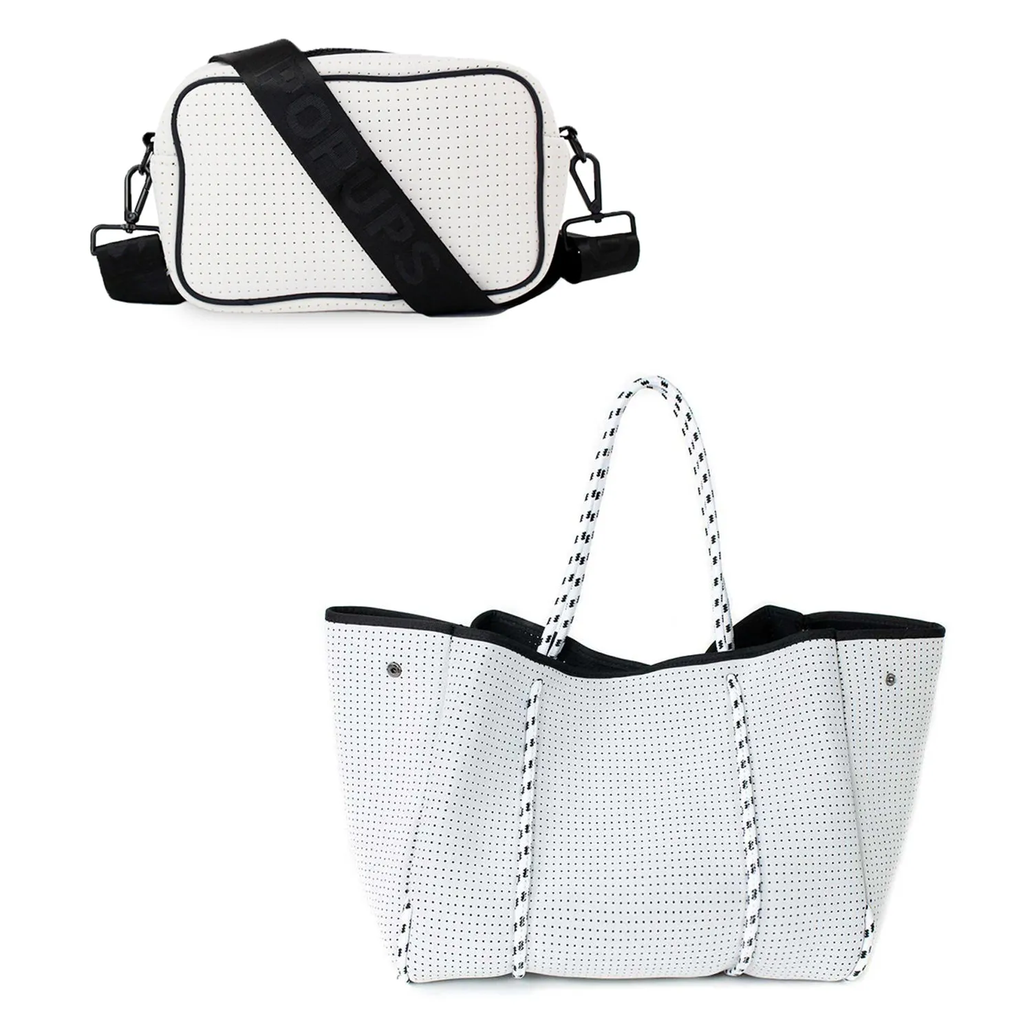 CAMERA BAG   EVERYDAY TOTE - WHITE