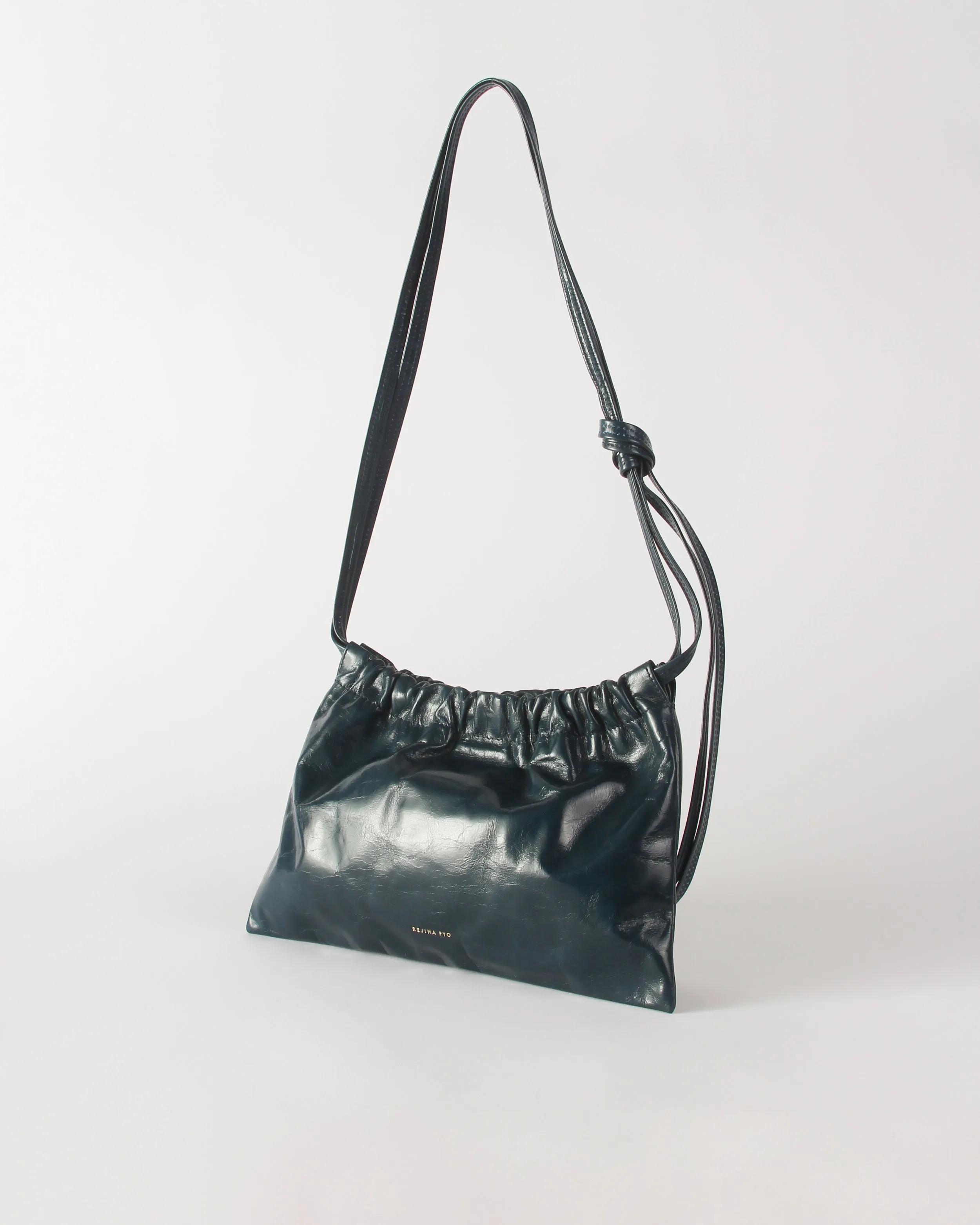 Camila Bag Leather Petroleo