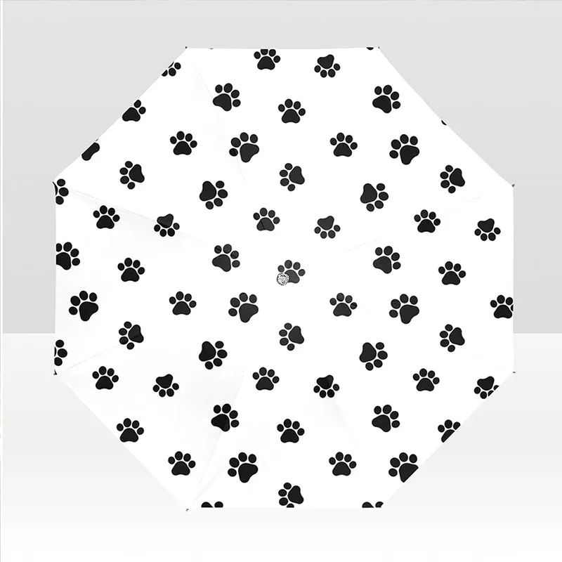 Cat Lover Umbrella - Paw Print