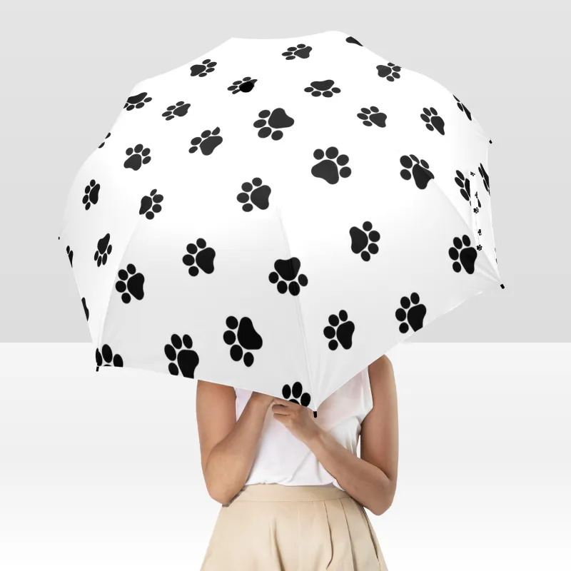 Cat Lover Umbrella - Paw Print