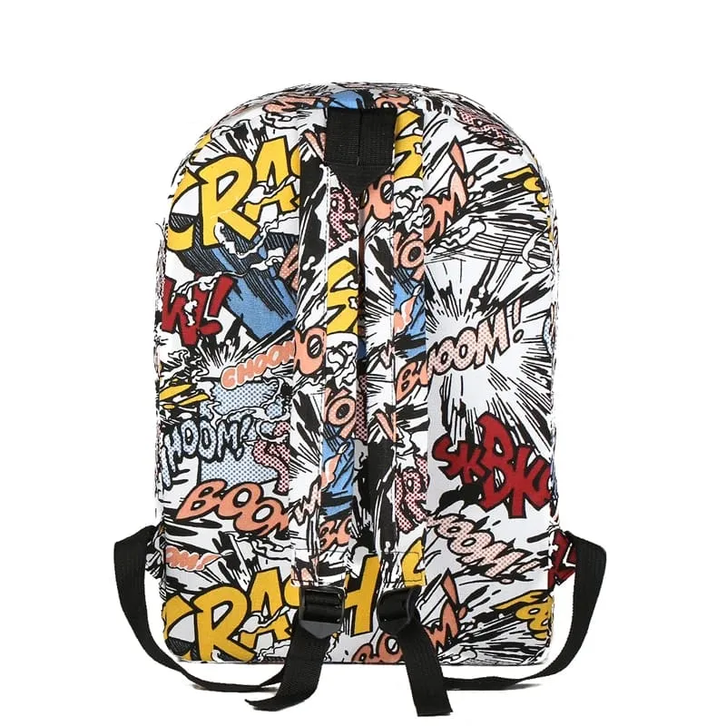 Comic Graffiti  Bagpack