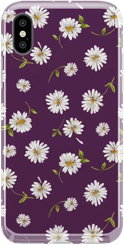 Daisy Daydream | Plum Purple Floral Case