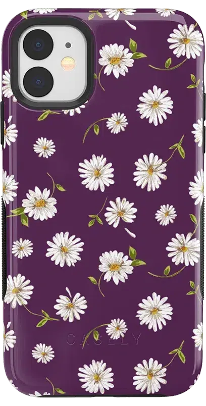 Daisy Daydream | Plum Purple Floral Case