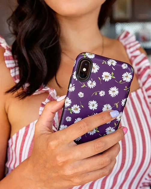 Daisy Daydream | Plum Purple Floral Case