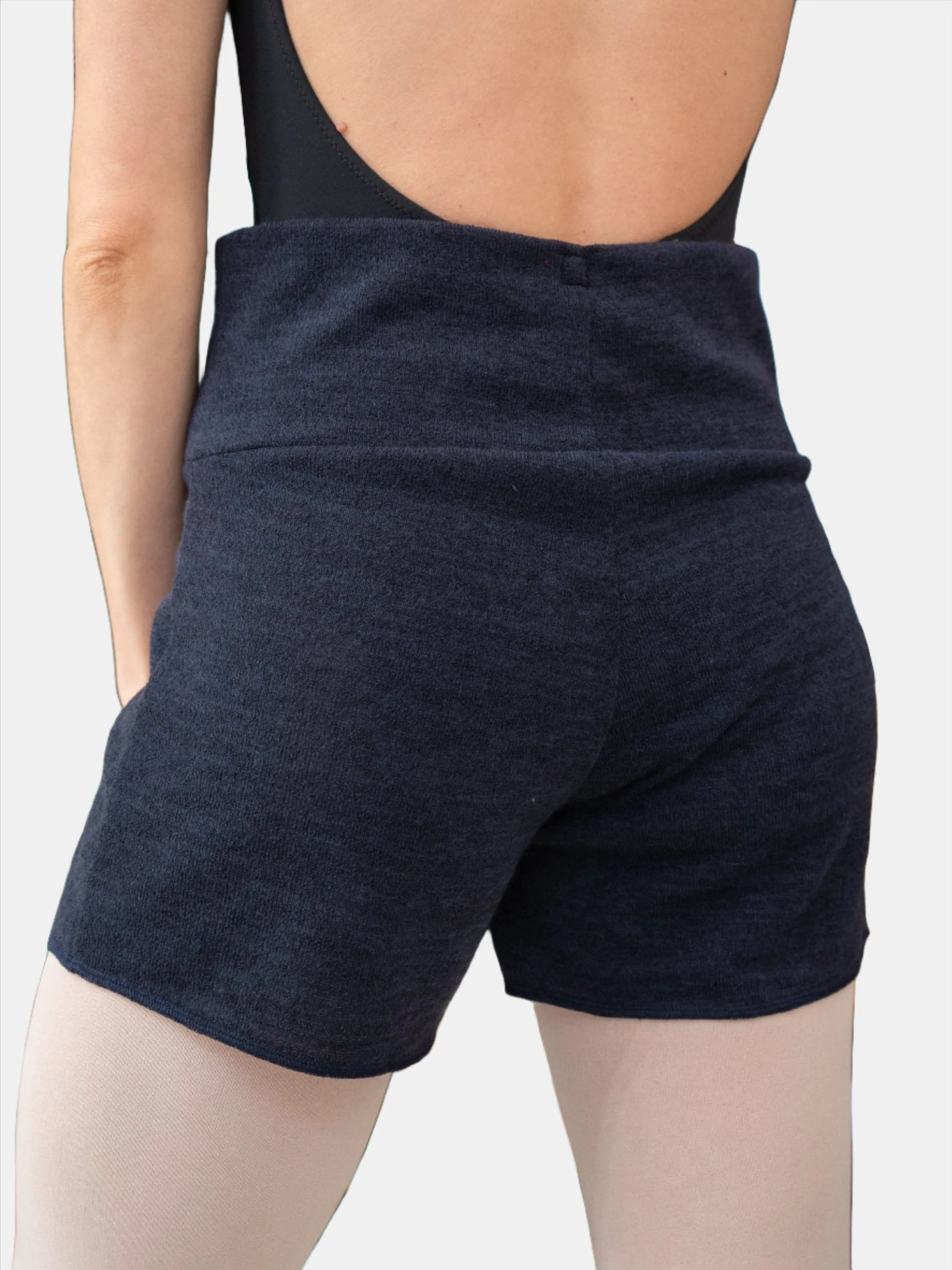 Dark Blue Warm-up Dance Shorts MP918