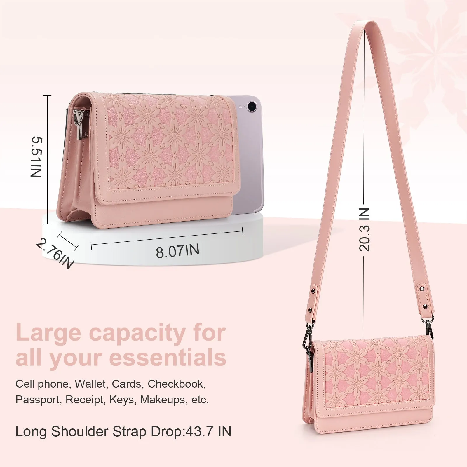 Designer Crossbody Bags for Women - 1866