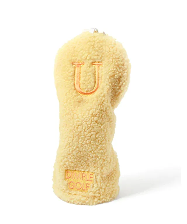 DM Shearling Utility Headcover Yellow