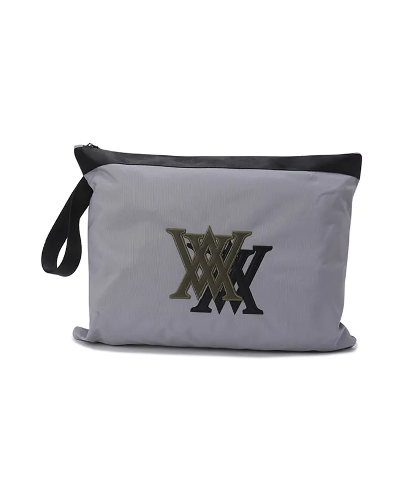 Double Logo Travel Cover - Gray