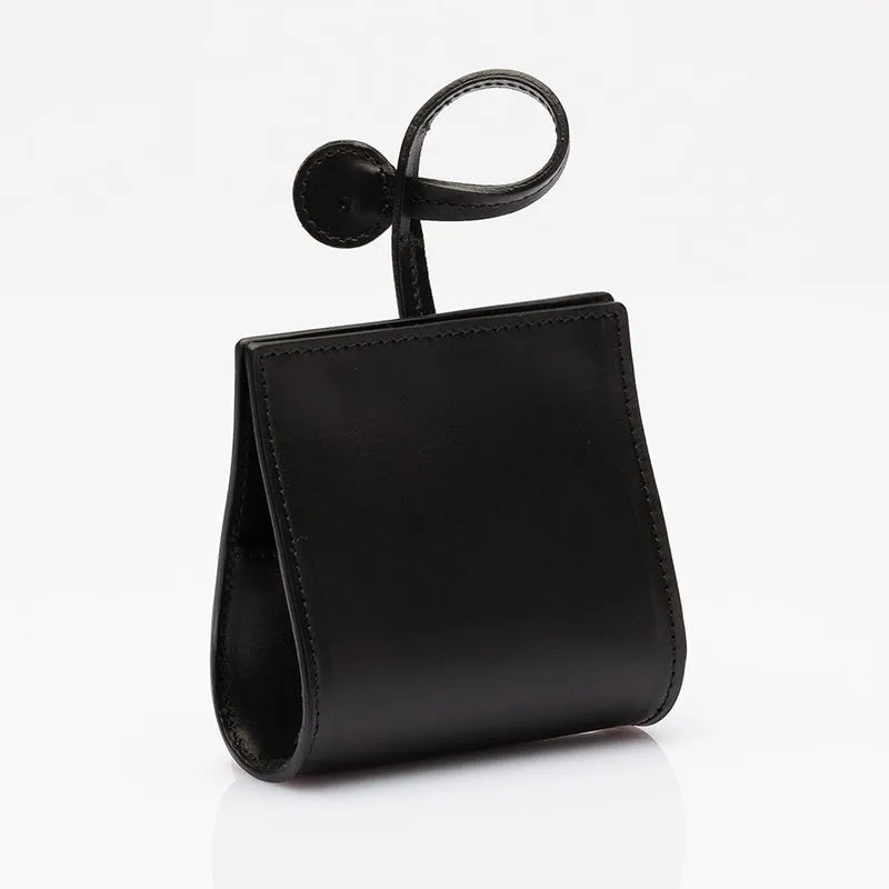 Elegant PU Leather Dog Poop Bag Holder