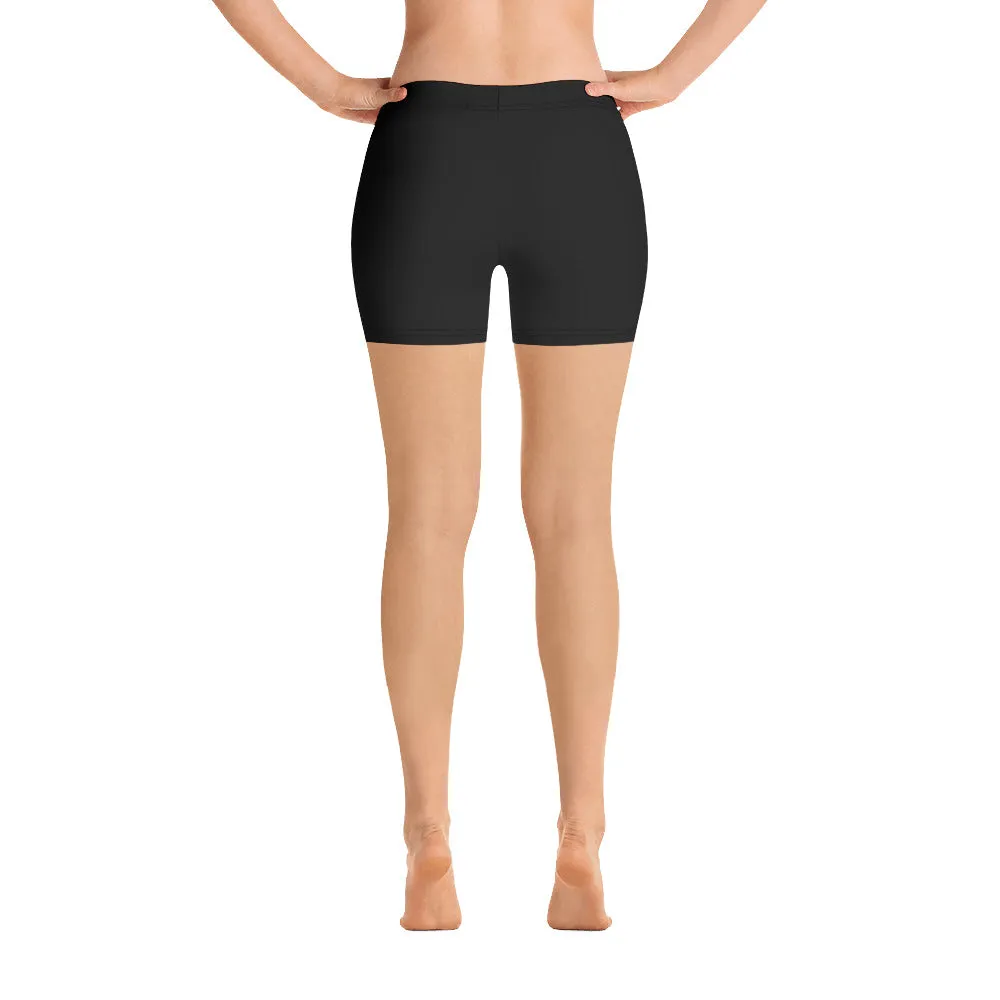 ELEVATED ESSENTIALS, SLIM AND SCULPT SHORTS BLACK