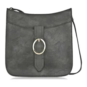 Espe Gloria Grey Crossbody Bag (Women's)