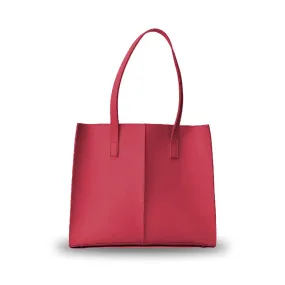 Everyday Tote Shoulder Bag Maroon