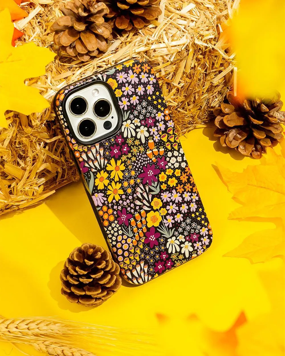 Falling for You | Plum Floral Case