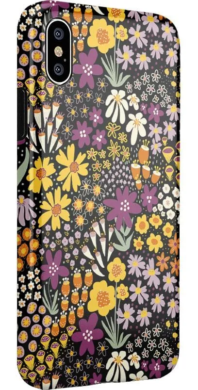 Falling for You | Plum Floral Case