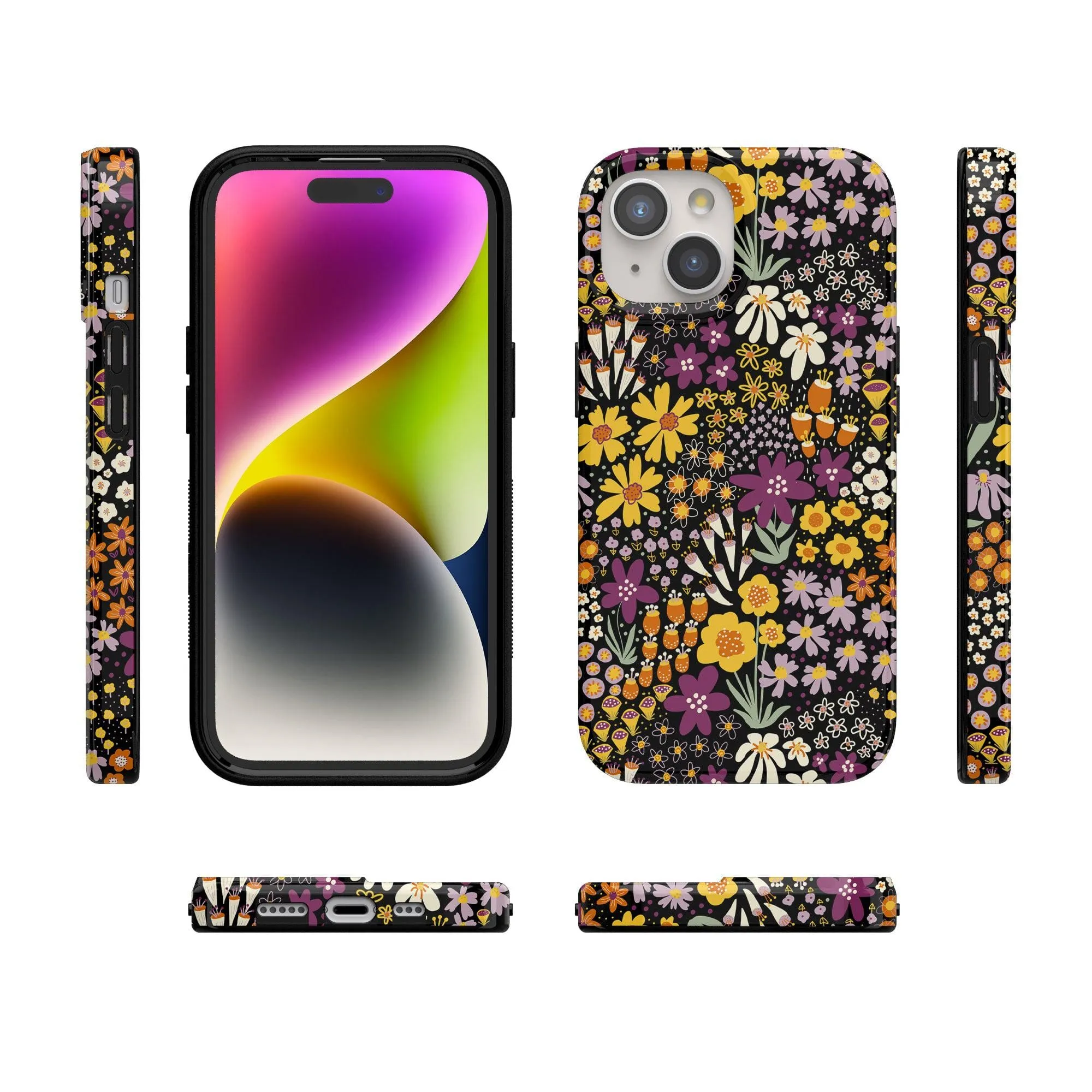 Falling for You | Plum Floral Case