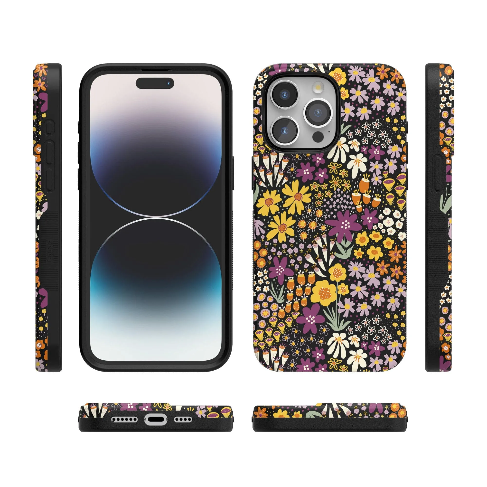 Falling for You | Plum Floral Case