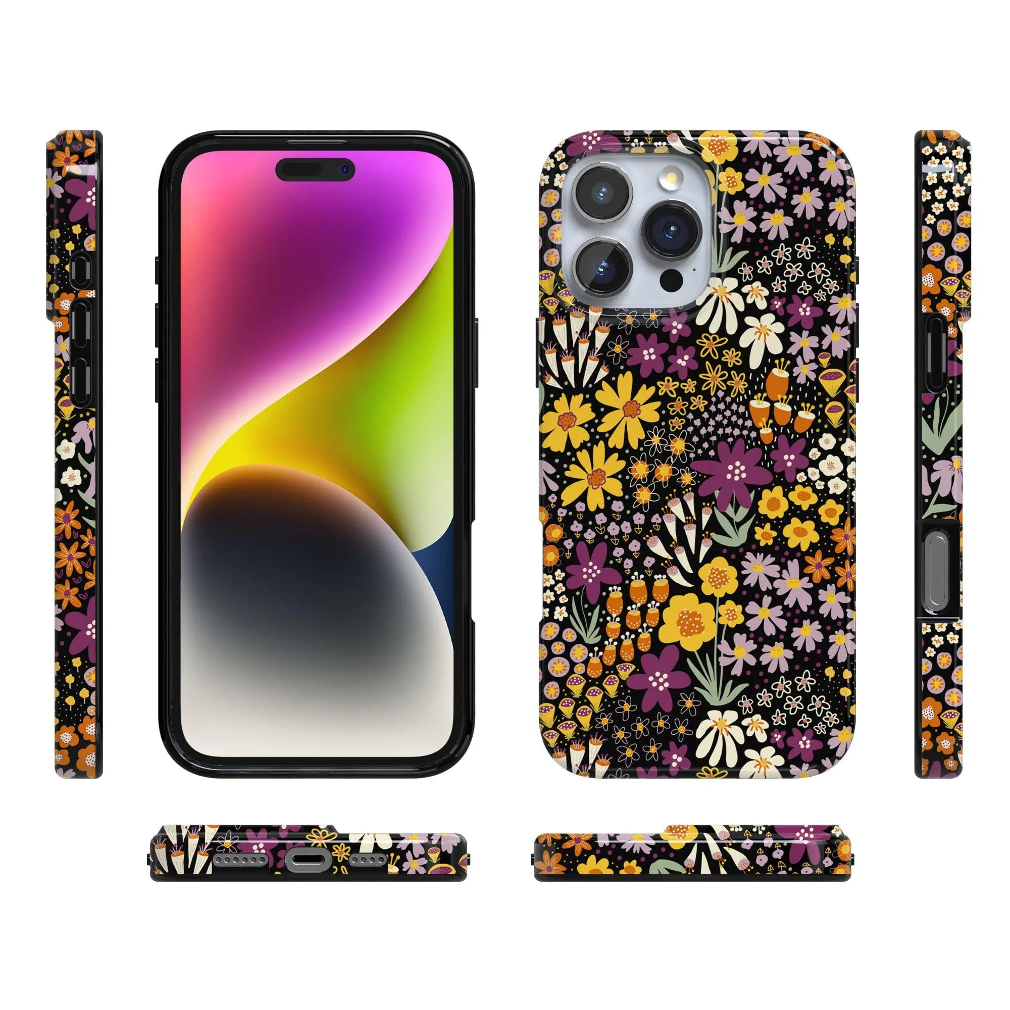 Falling for You | Plum Floral Case