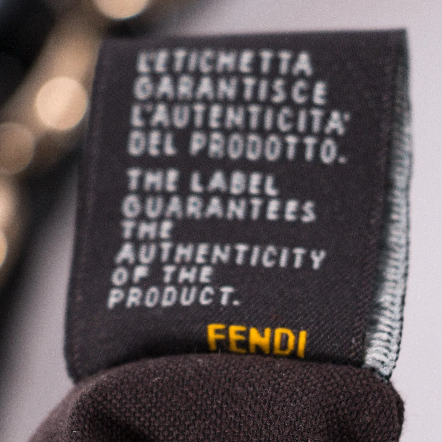 Fendi Mia Zucca Canvas Bag