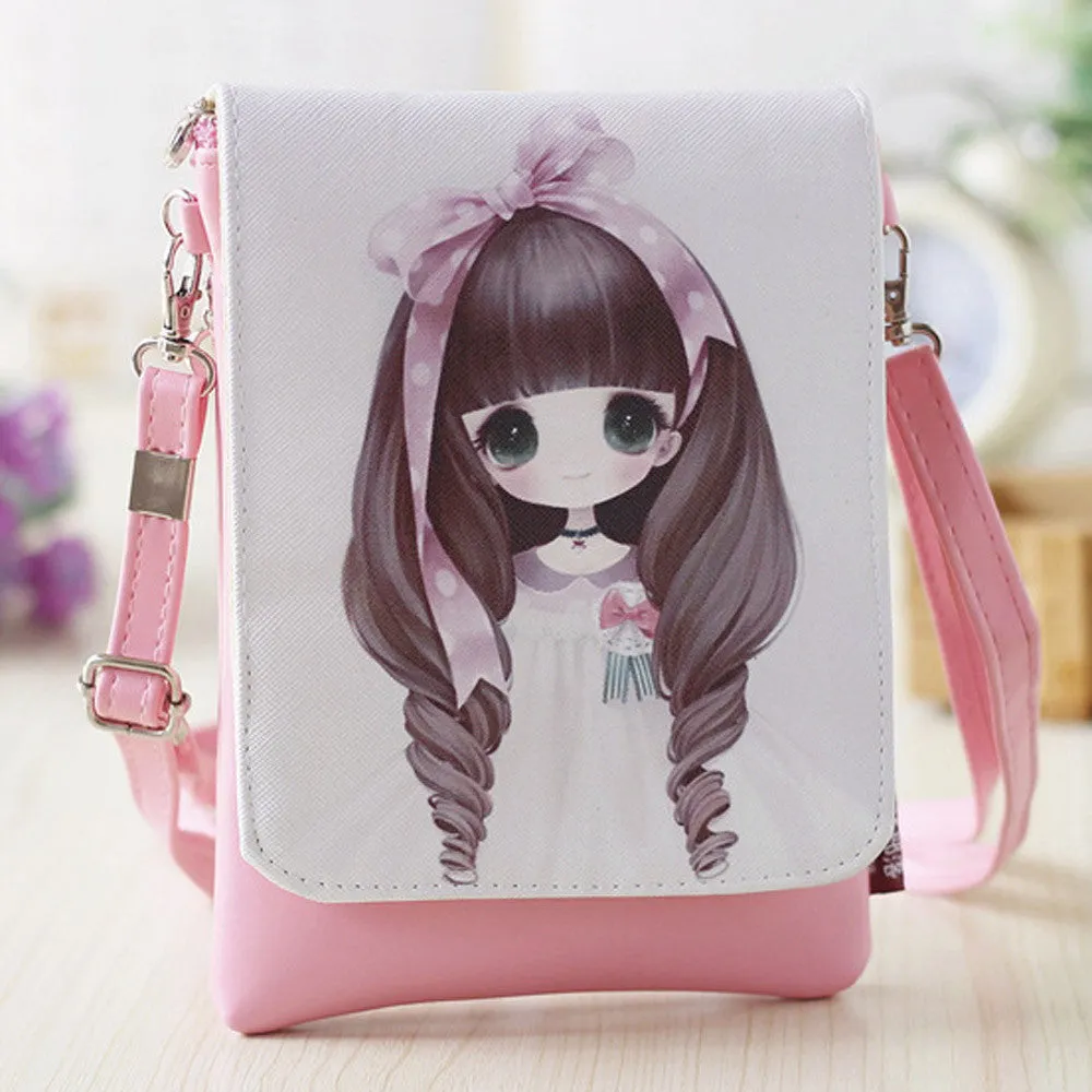 Girls Flap Crossbody Bag