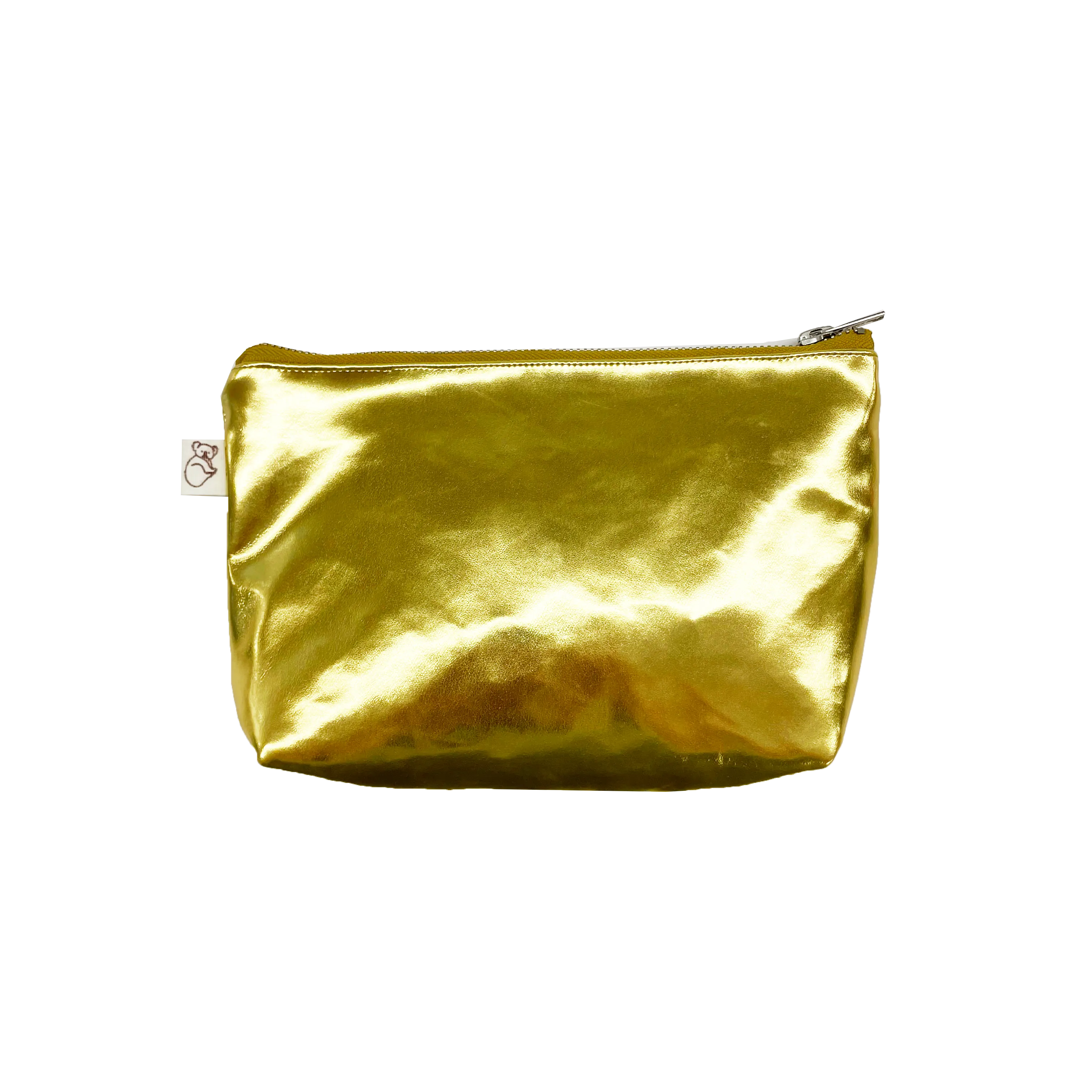 Gold Metallic Makeup Bag - BACK IN STOCK!