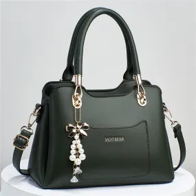 Green Handbag For Women 855-1