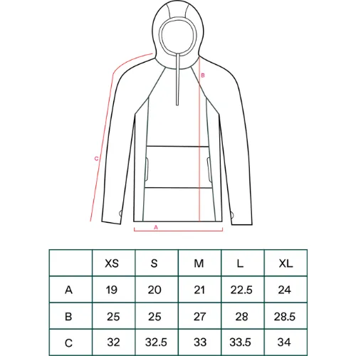 Grid Fleece Hoody by Pa'lante Packs