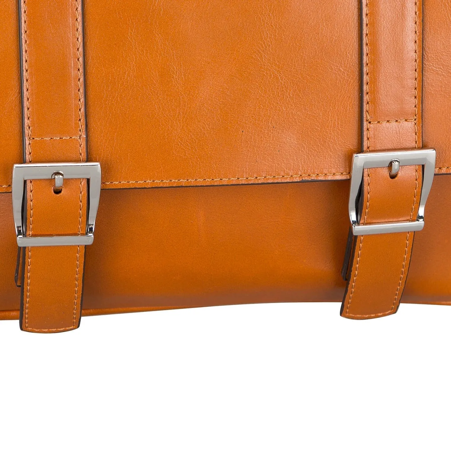 Hazel Leather Backpack, Burnished Tan